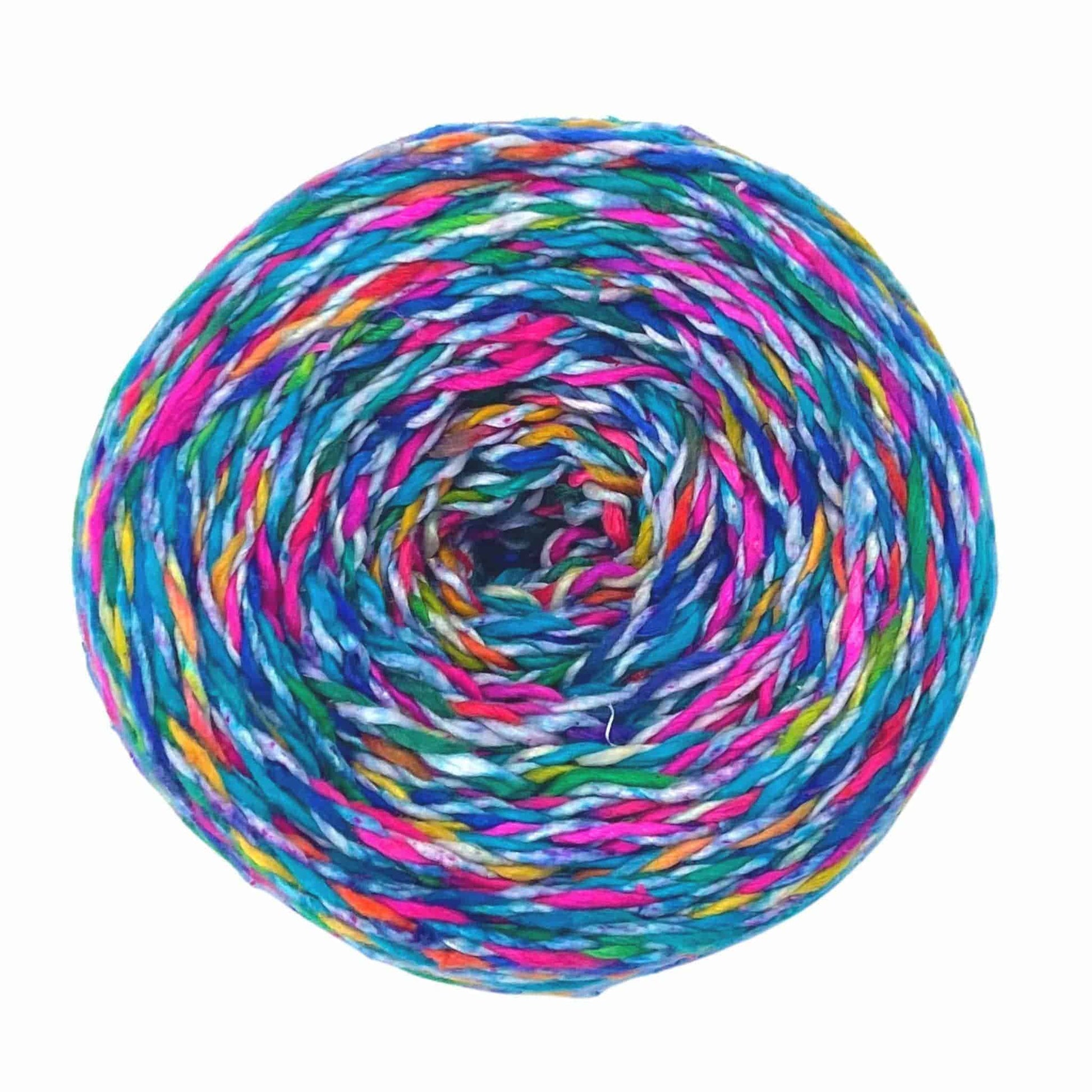 Twist Sport Weight Recycled Silk Yarn - view 15