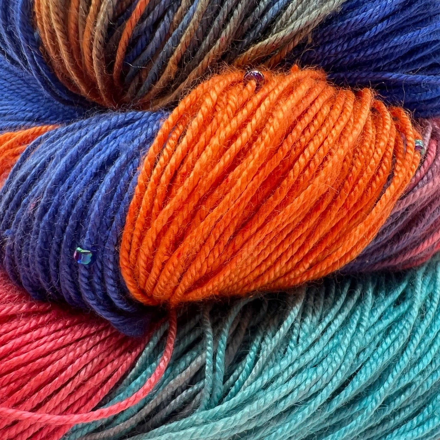 Hand Beaded Silk Yarn - view 11