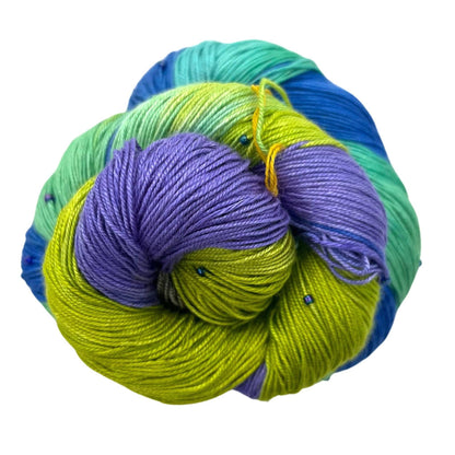 Hand Beaded Silk Yarn - view 17
