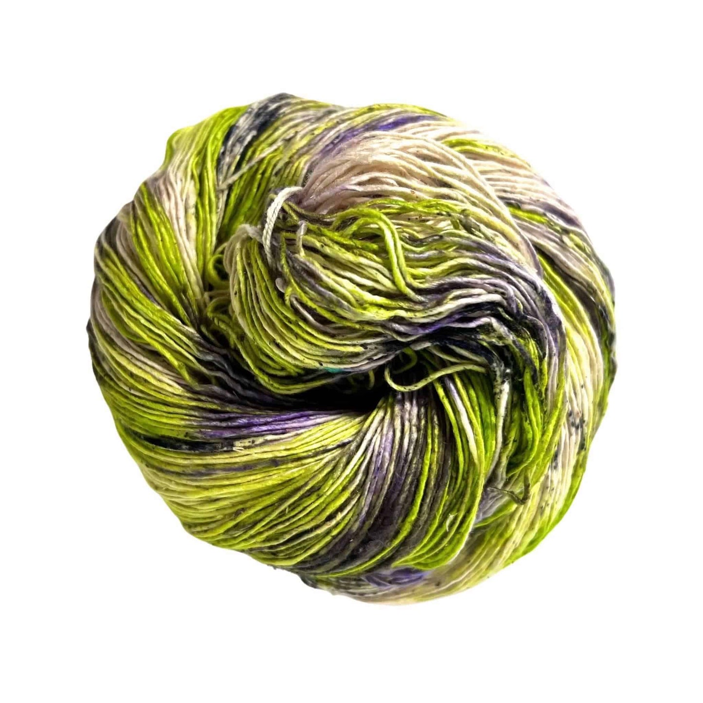 Lace Weight 100% Recycled Silk Yarn - view 16