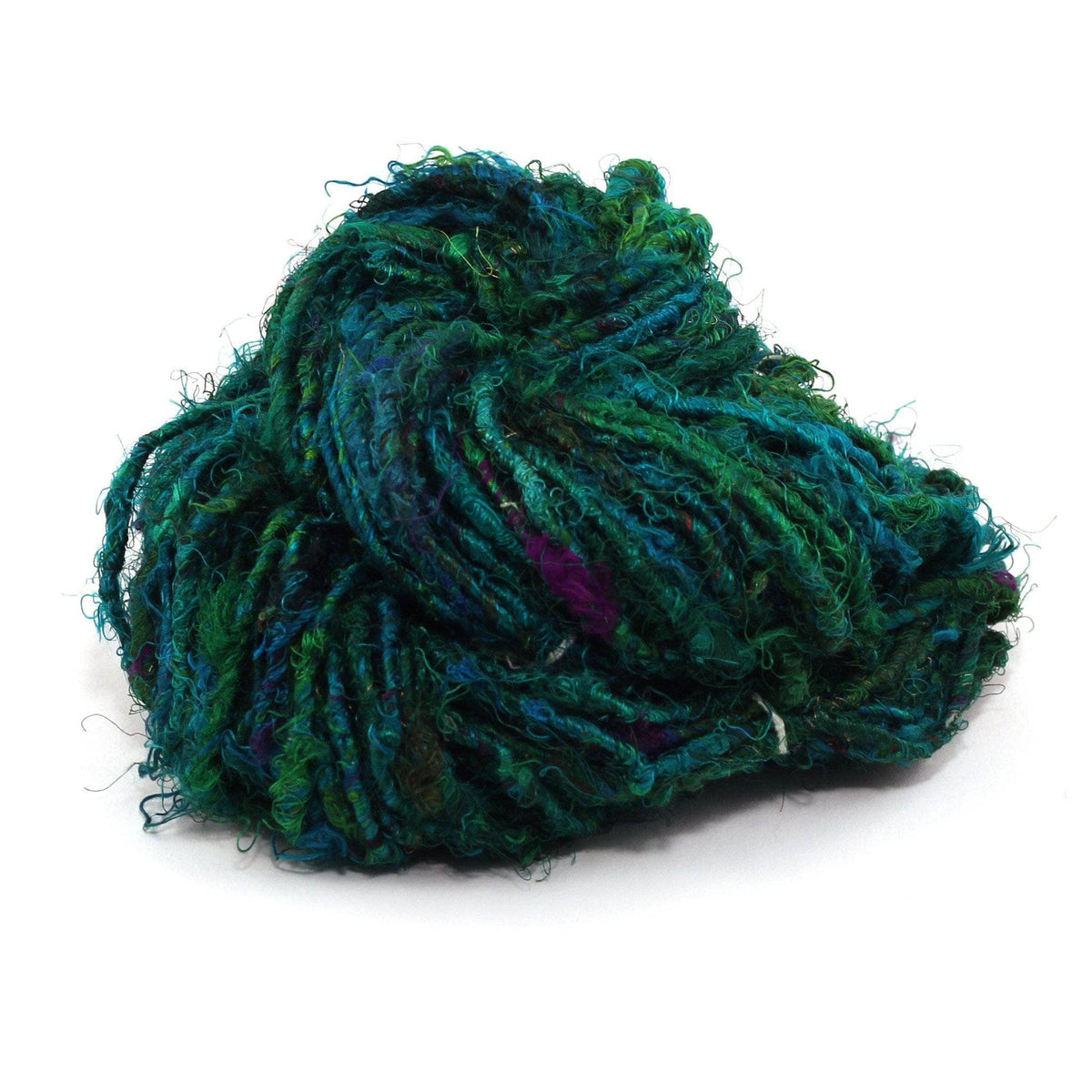 Recycled Silk Yarn "Lux Adventure" - view 12