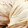 Vintage Ivory Dyeable Small Batch Sari Silk Ribbon - view 5