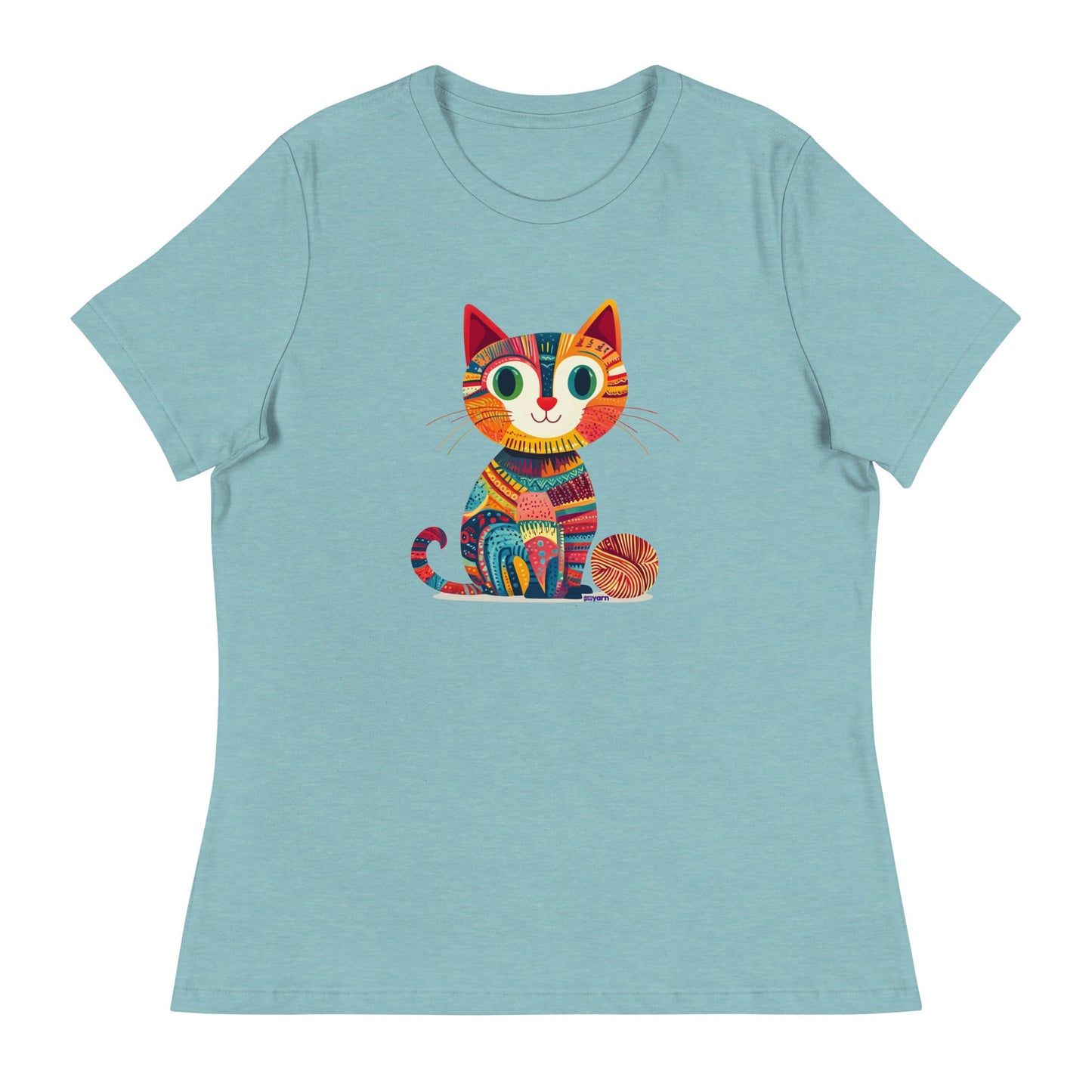 "Yarn Whiskers" Women's Relaxed Fit T-Shirt - view 5