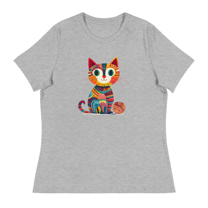 "Yarn Whiskers" Women's Relaxed Fit T-Shirt - view 6