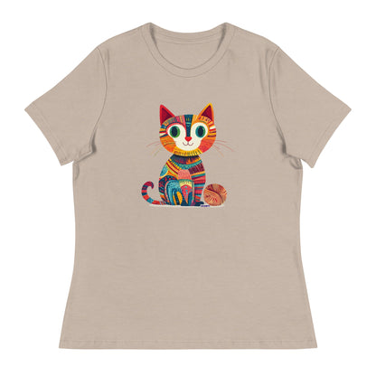 "Yarn Whiskers" Women's Relaxed Fit T-Shirt - view 7