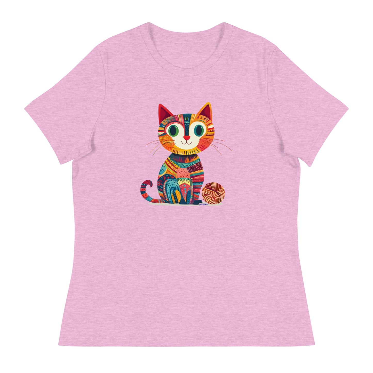 "Yarn Whiskers" Women's Relaxed Fit T-Shirt - view 8