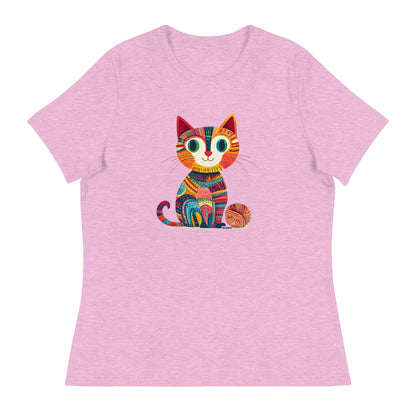 "Yarn Whiskers" Women's Relaxed Fit T-Shirt - view 8