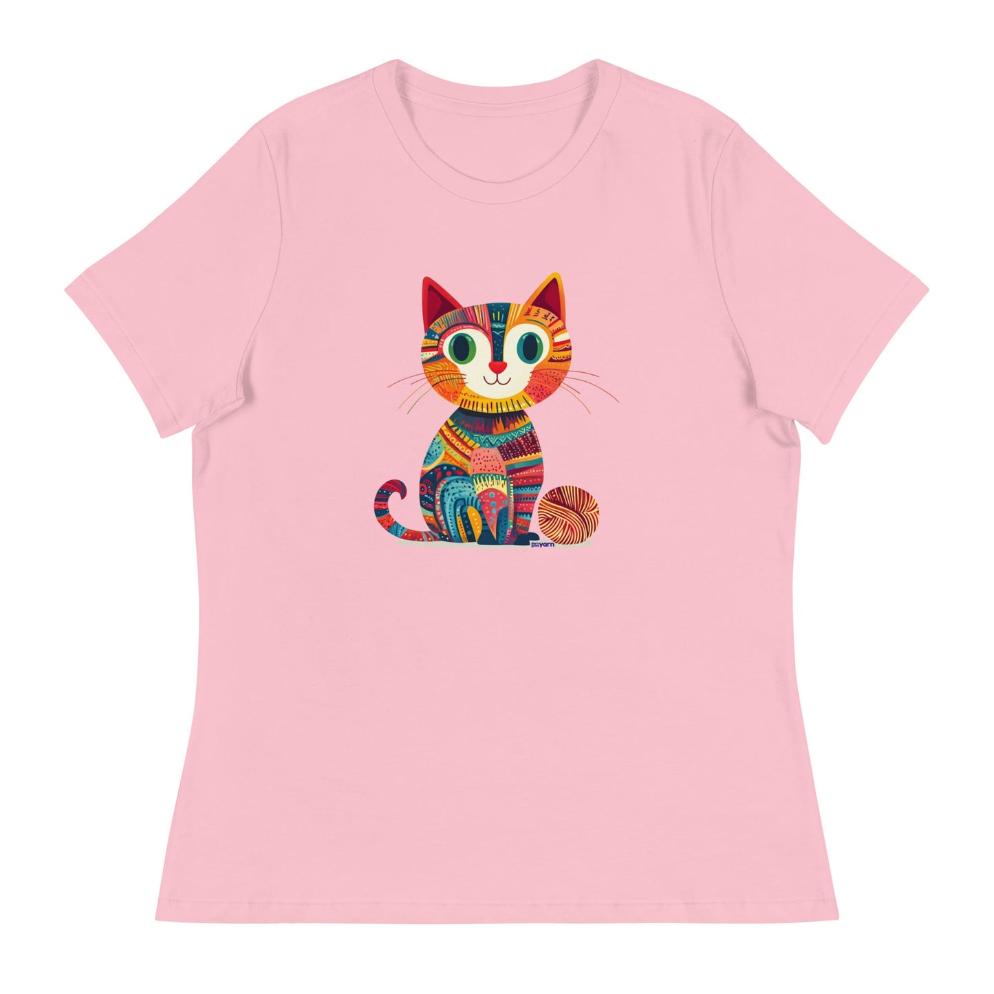 "Yarn Whiskers" Women's Relaxed Fit T-Shirt - view 9