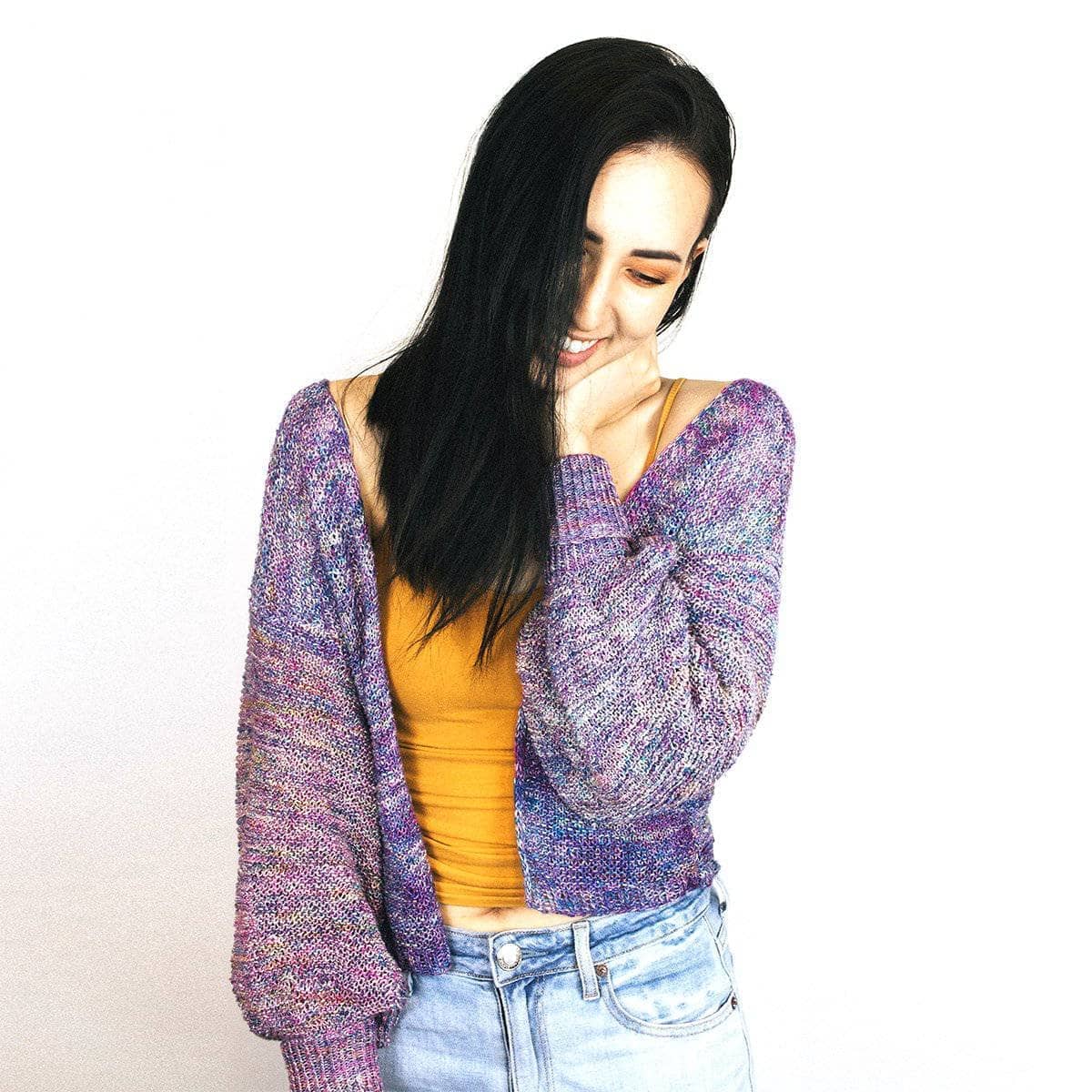 Zephyr Tides Cardi Knit Pattern - view 3